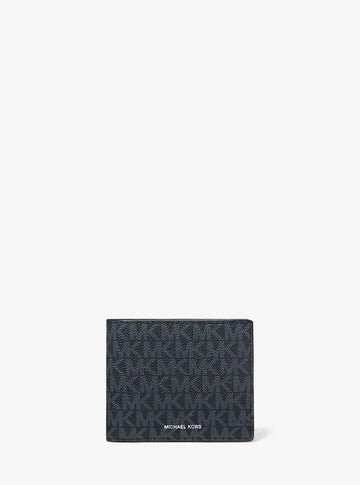 Cooper Logo Billfold Wallet With Coin Pouch Admrl-Plblue Admrl-Plblue