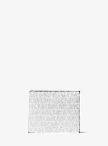 Cooper Logo Billfold Wallet With Coin Pouch Bright Wht Bright Wht