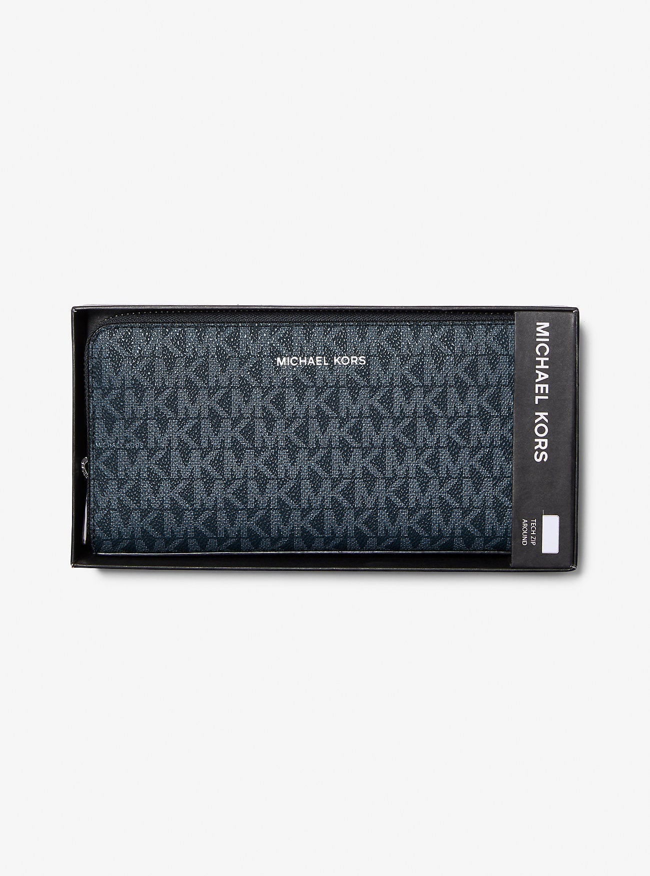 Cooper Logo Zip-Around Wallet Admrl-Plblue Admrl-Plblue