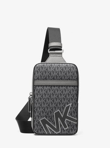 Cooper Medium Signature Logo Sling Pack Gunmetal Gunmetal