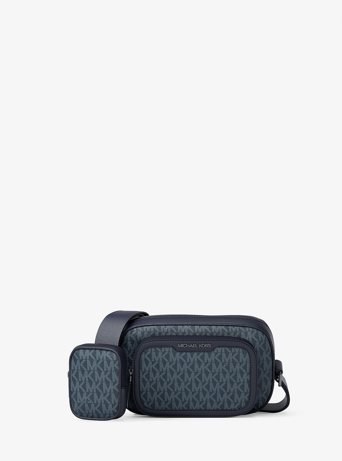 Cooper Signature Logo Camera Crossbody Bag With Pouch Admrl-Plblue Admrl-Plblue