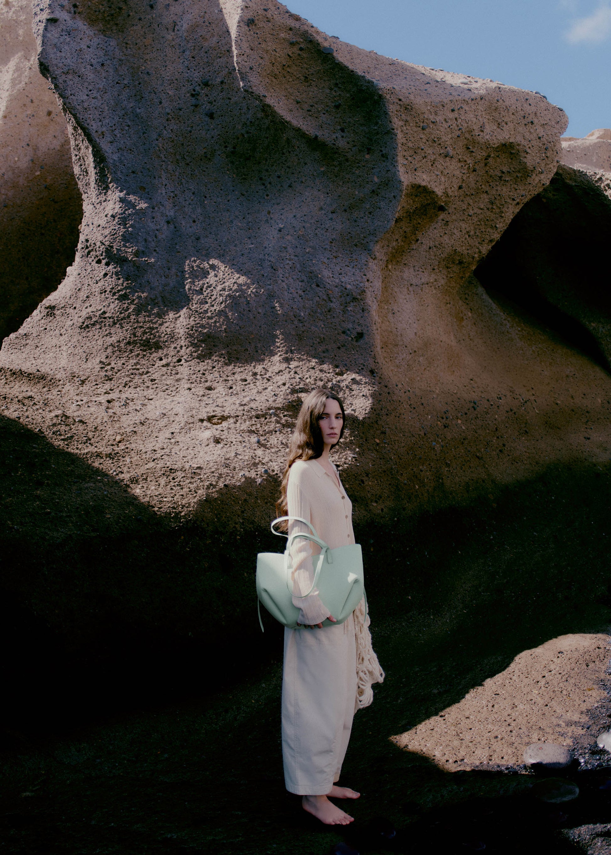 Polene Cyme Textured Sea Foam