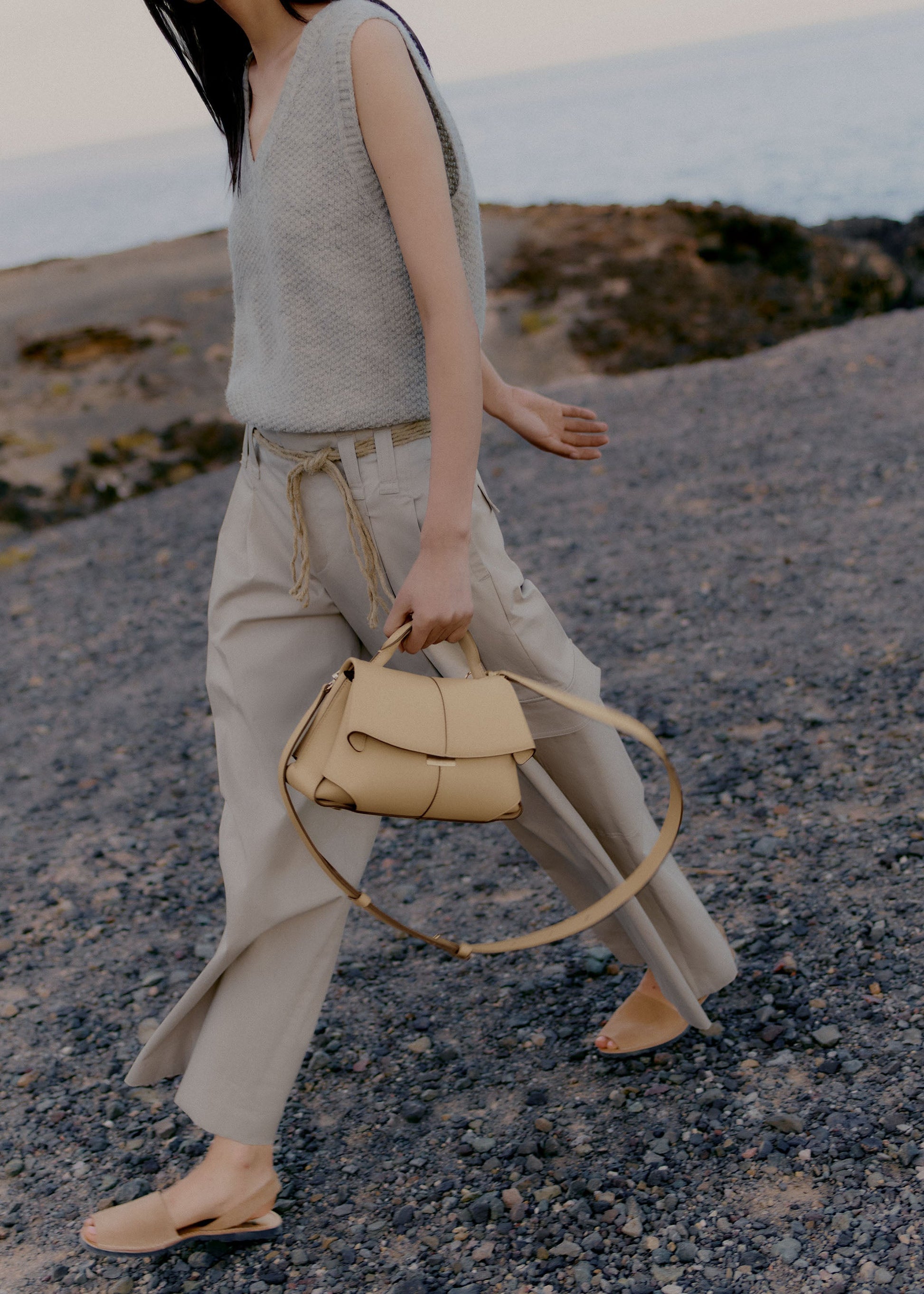 Polene Mokki Mini Textured Sand