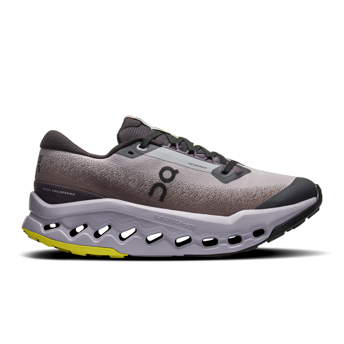 On Cloudsurfer Trail 2 Waterproof Black Lilac (Women'S)