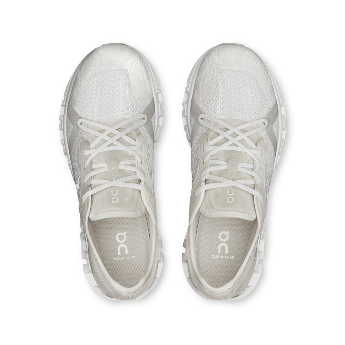 On Cloud X 4 Ad White Wolf (Women'S)