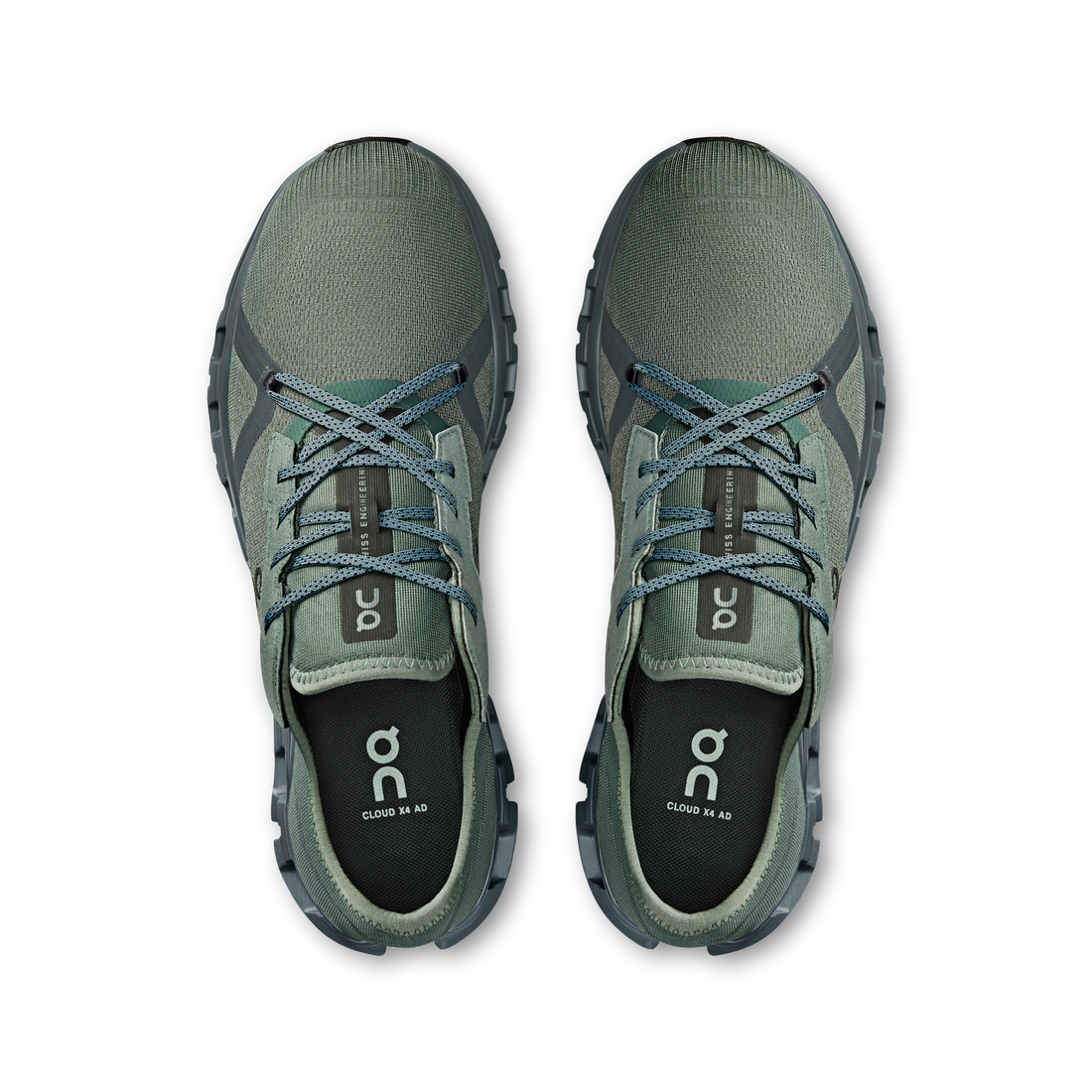 On Cloud X 4 Ad Olive Stone