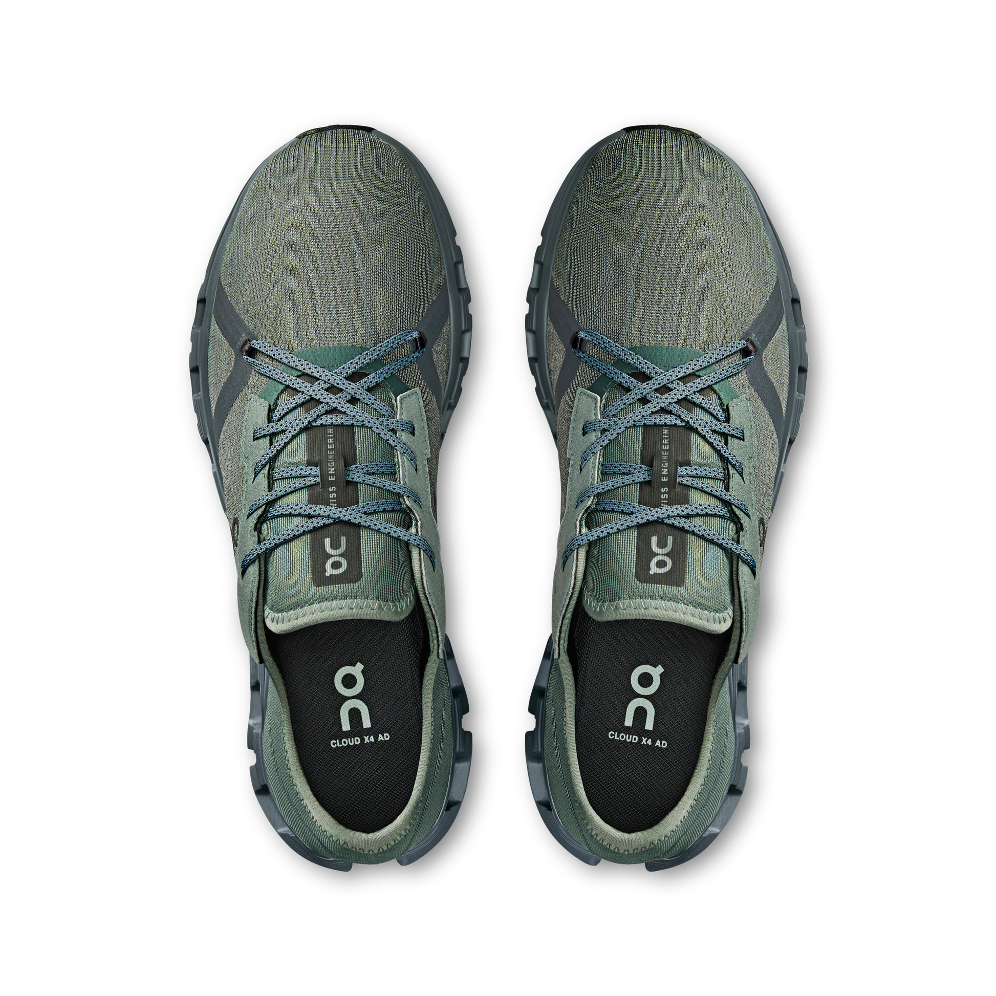 On Cloud X 4 Ad Olive Stone