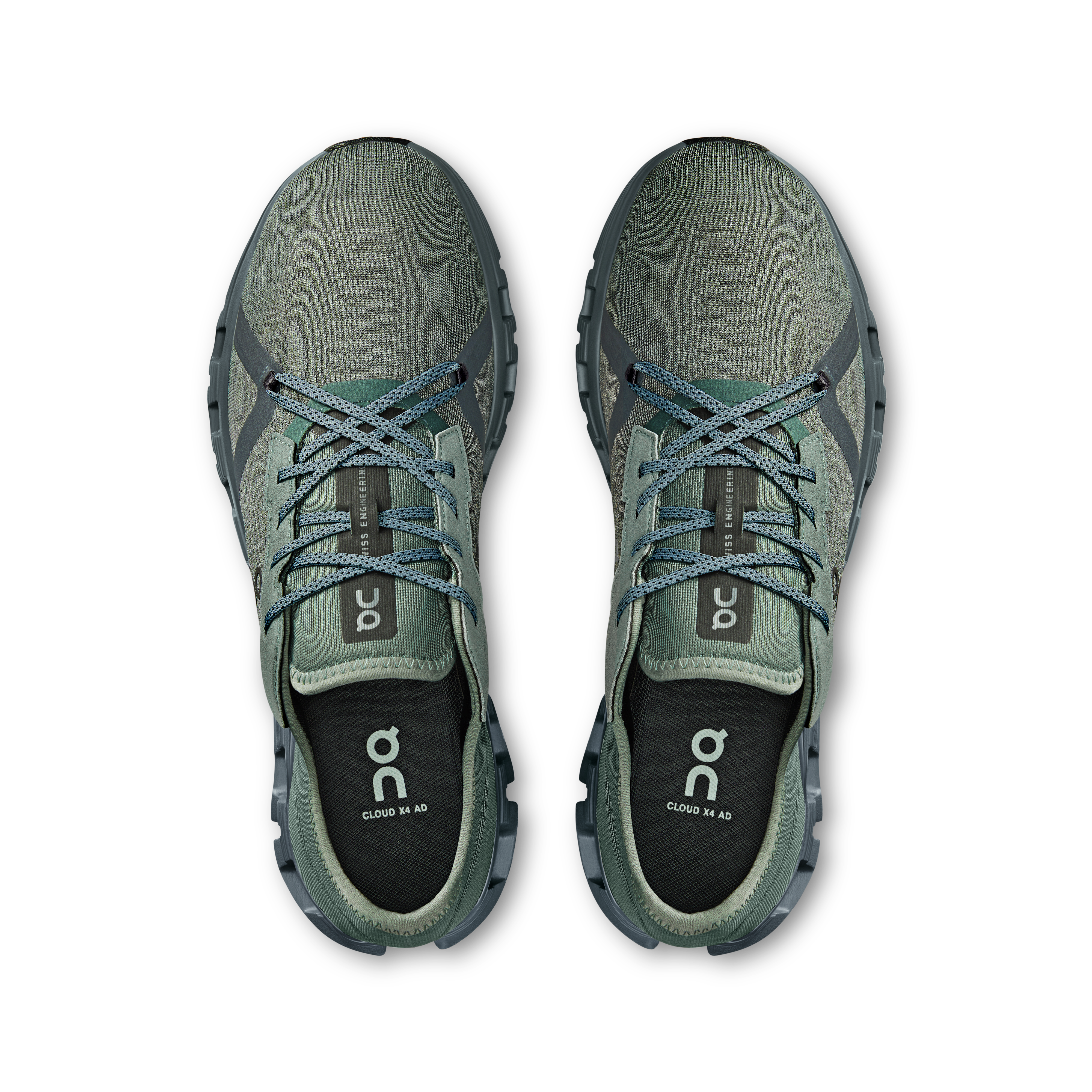 On Cloud X 4 Ad Olive Stone