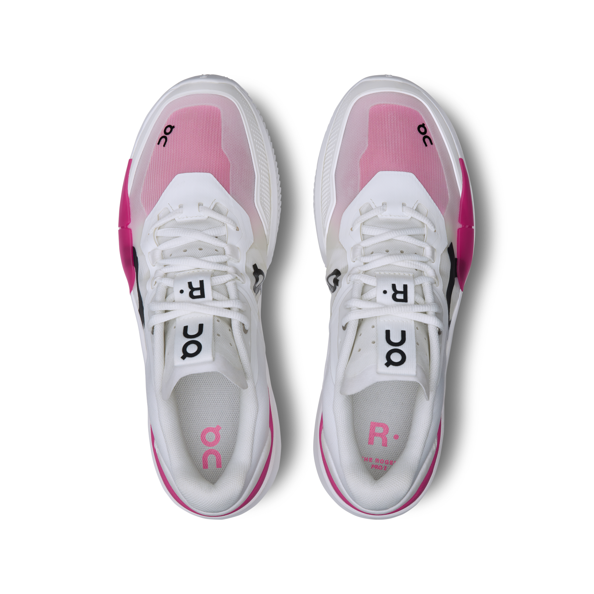 On The Roger Pro 2 Clay White Pink