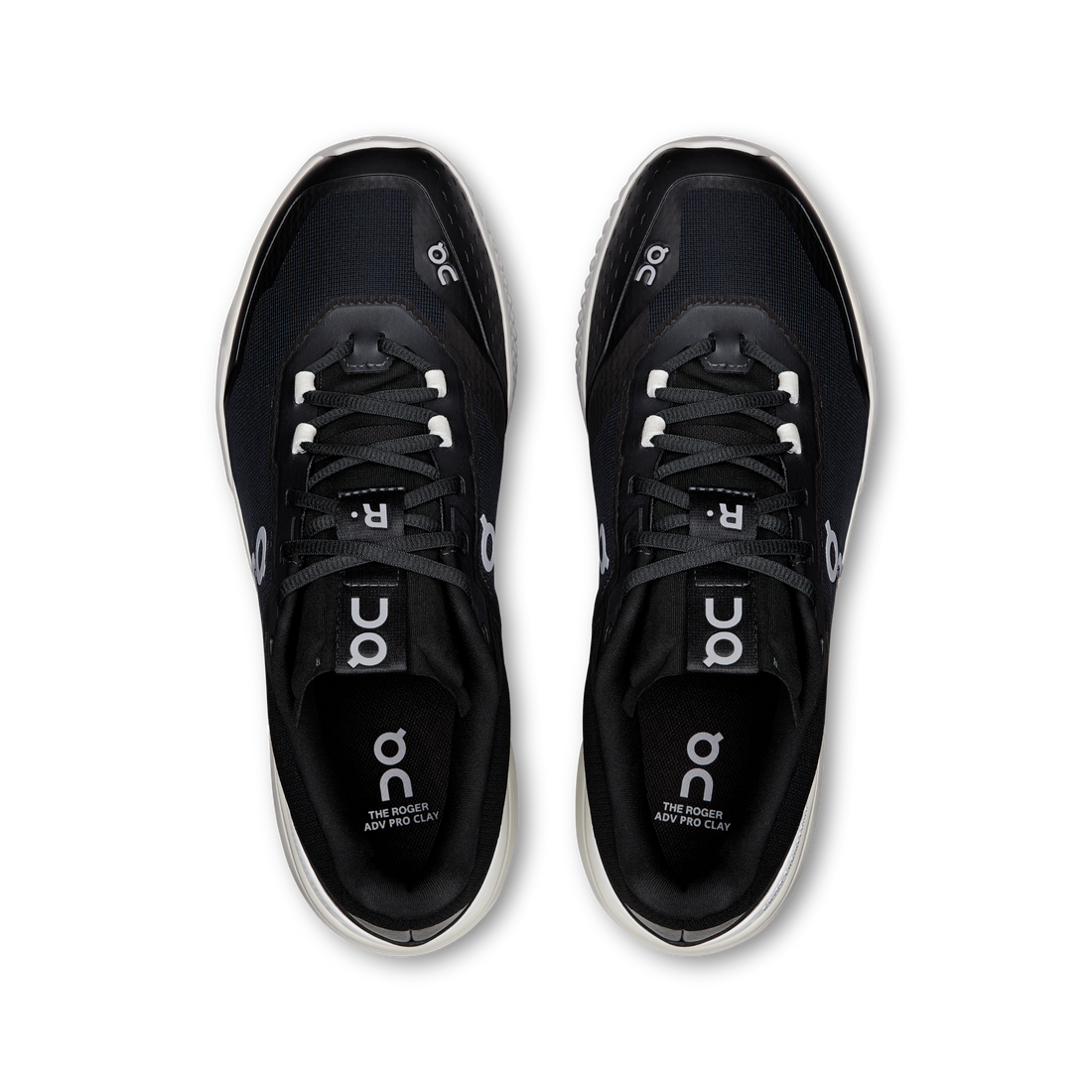 On The Roger Advantage Pro Clay Black White