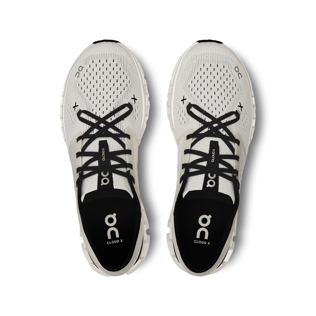On Cloud X 4 Ivory Black