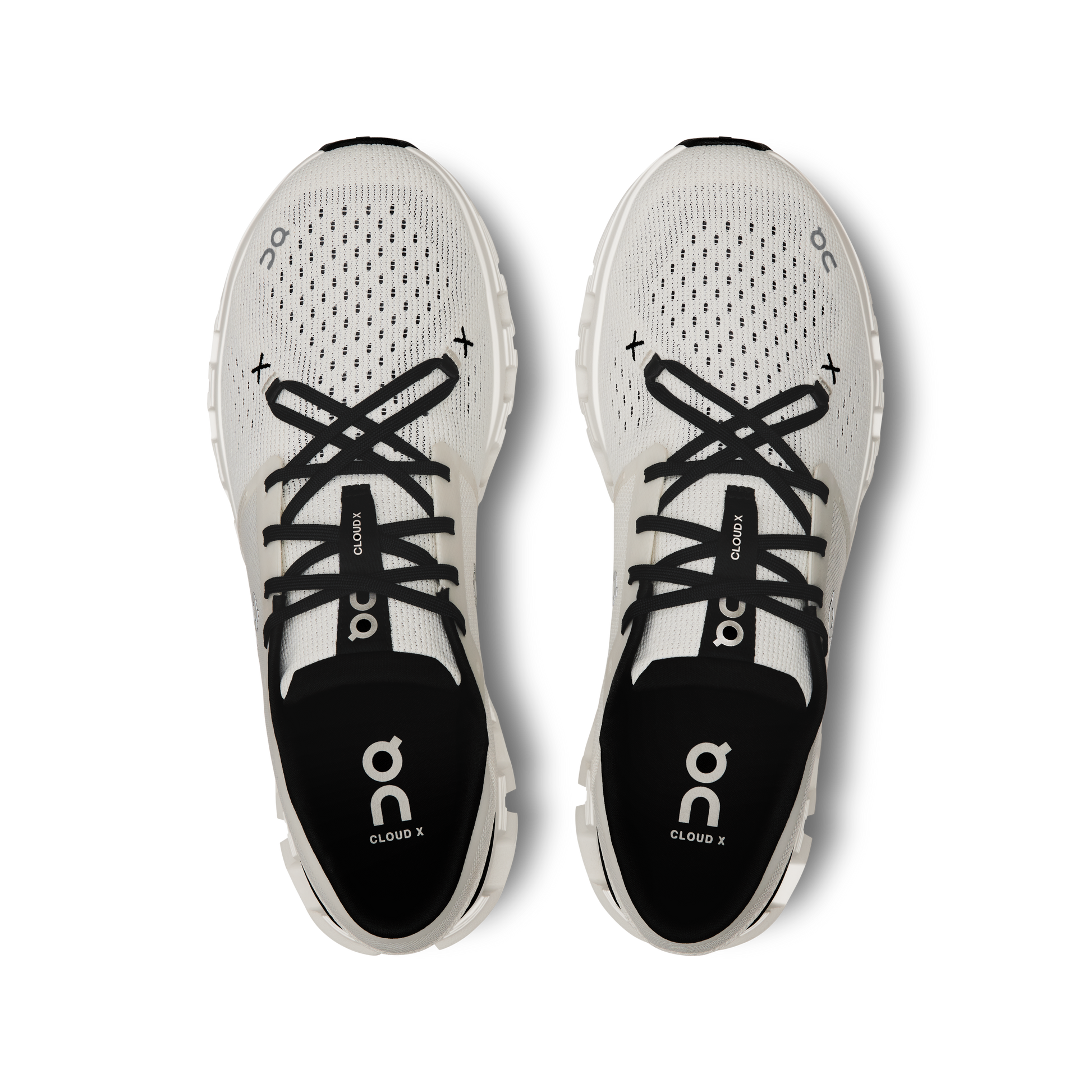 On Cloud X 4 Ivory Black