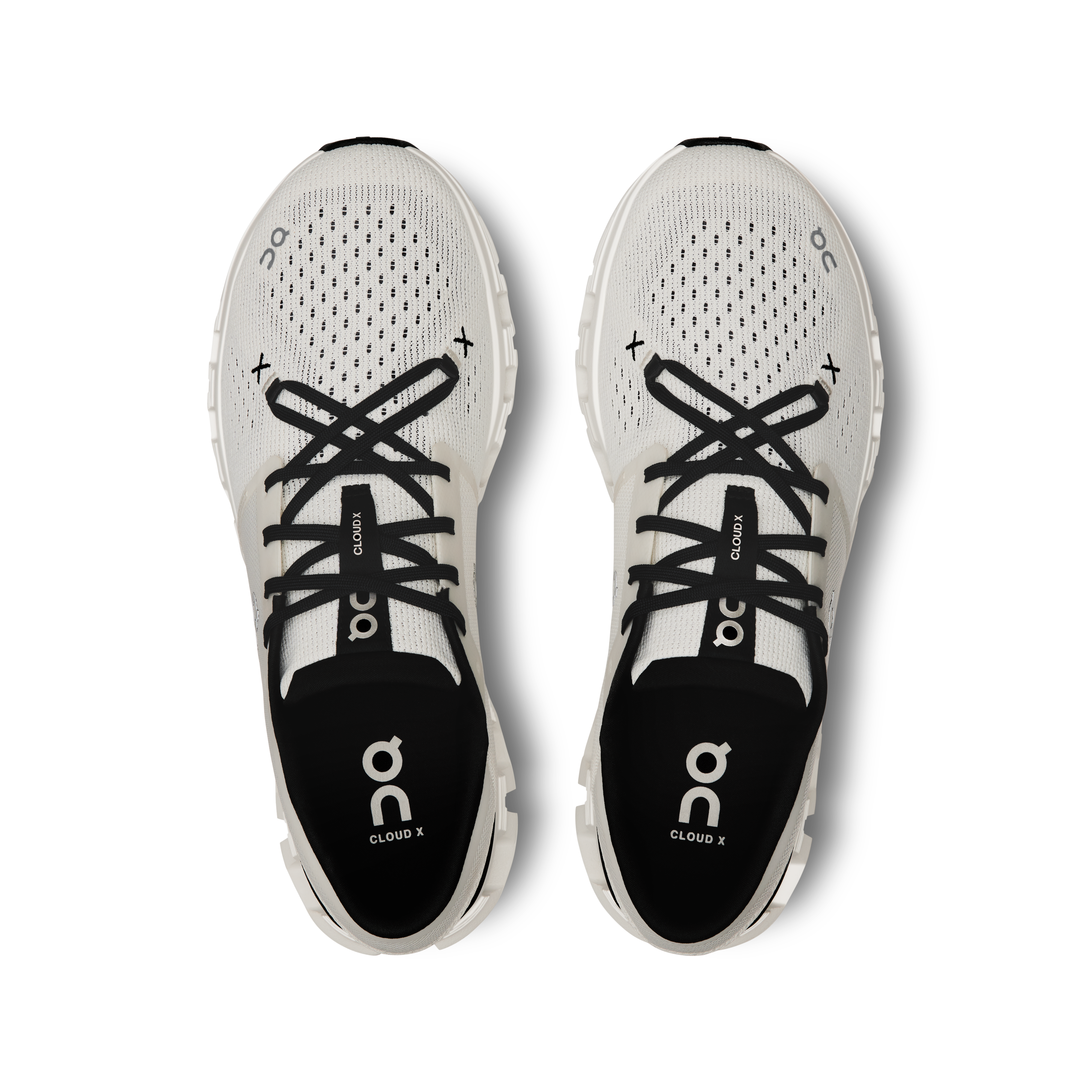 On Cloud X 4 Ivory Black