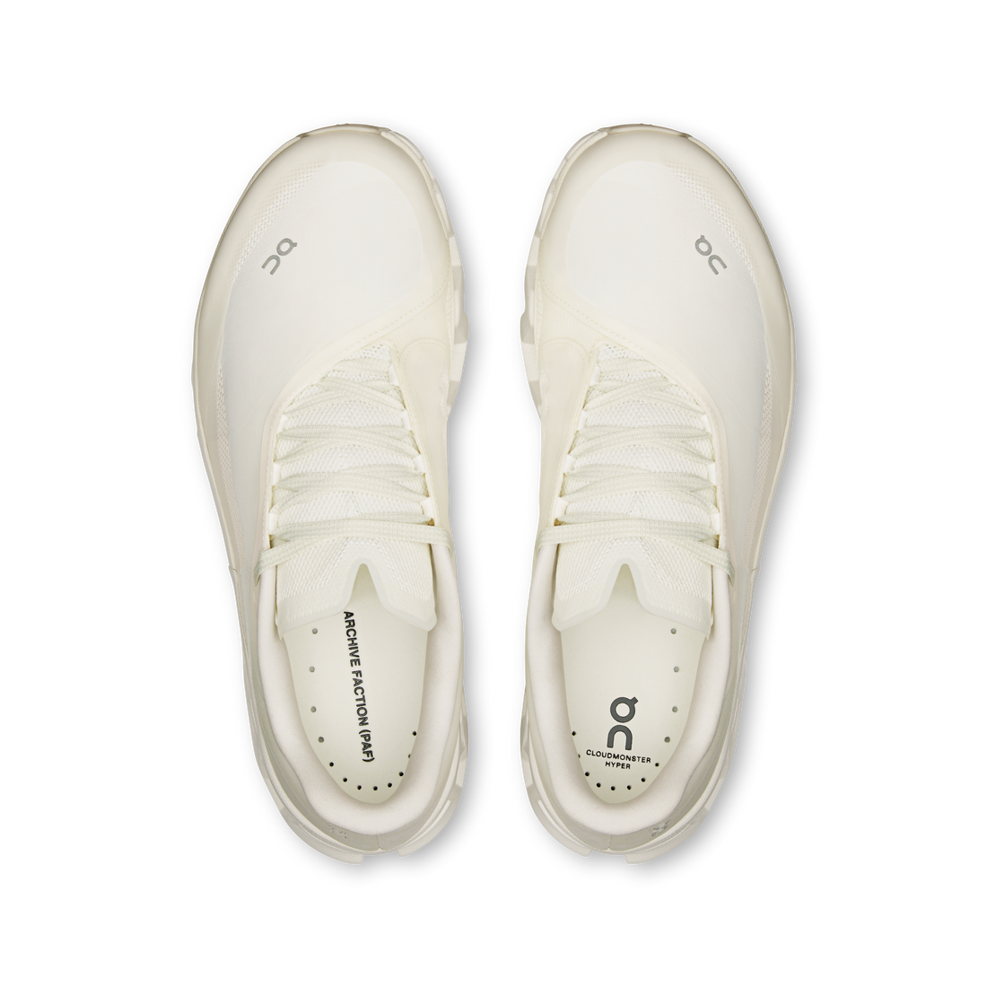 On Cloudmonster Hyper Paf White White