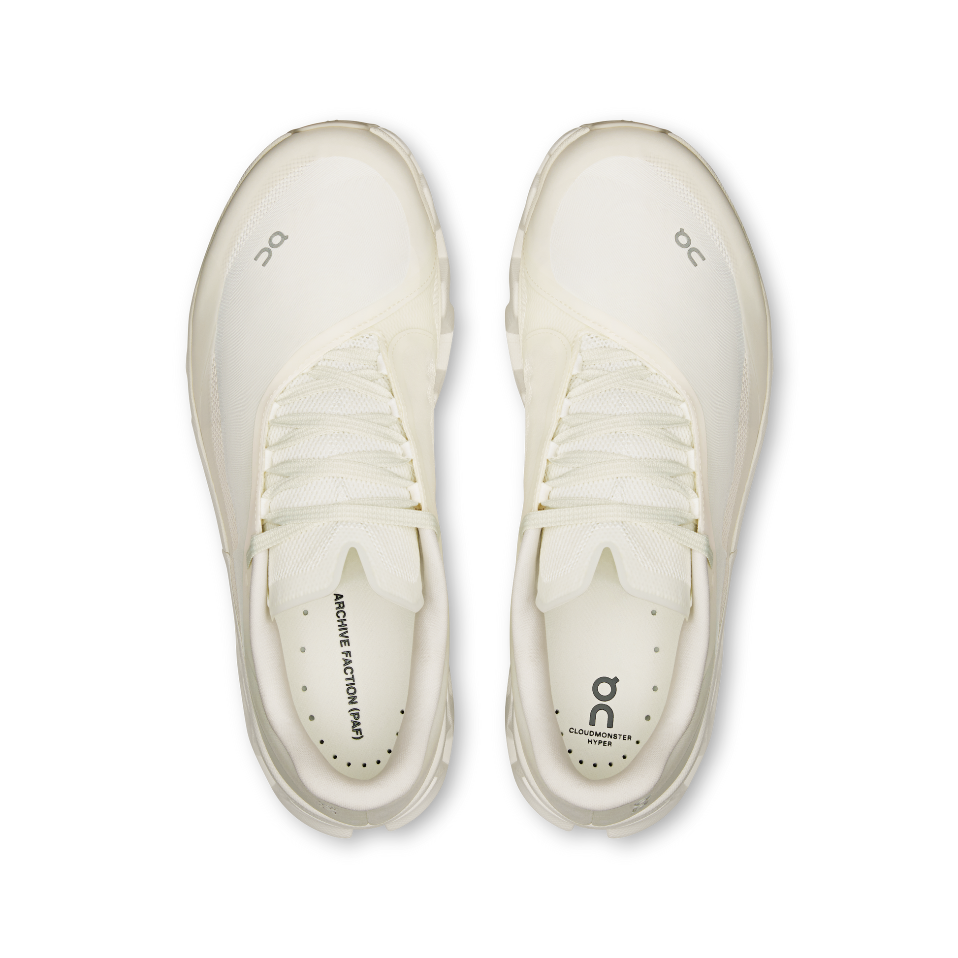 On Cloudmonster Hyper Paf White White