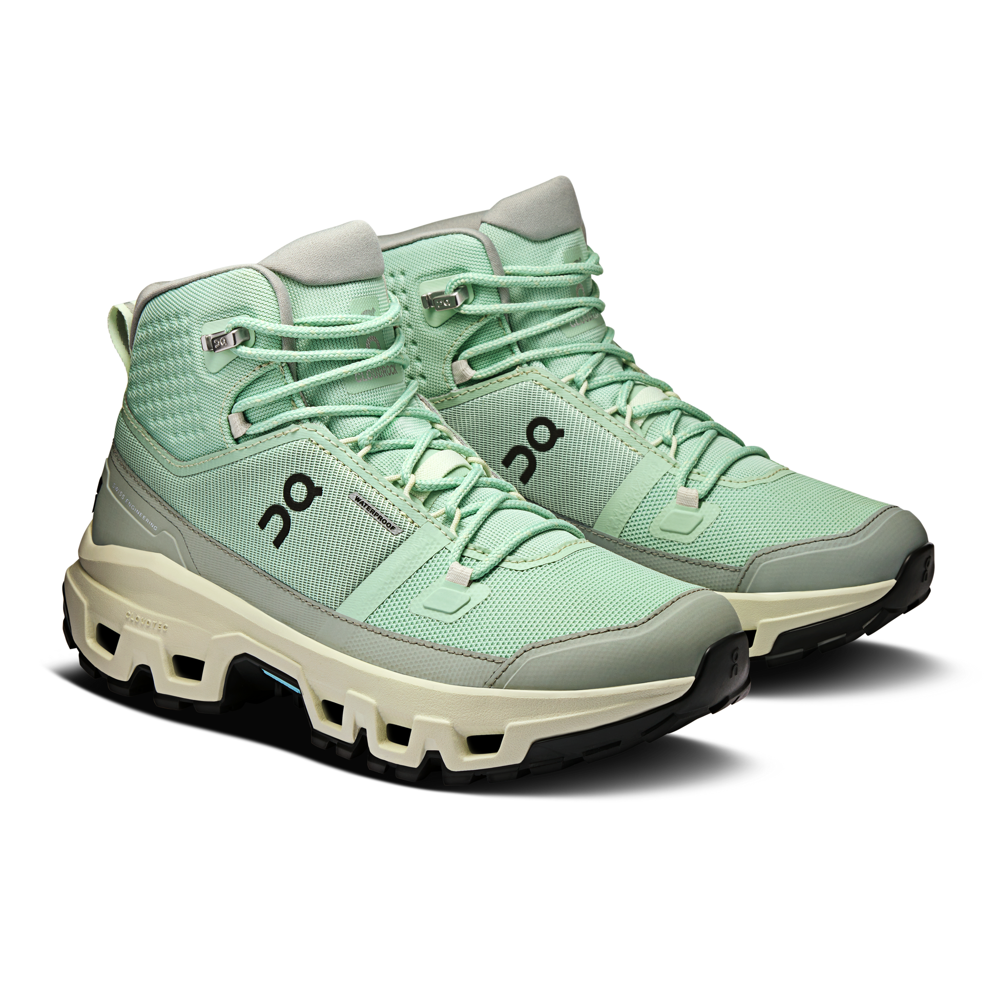 On Cloudrock Mid Waterproof Mineral Aloe (Women'S)