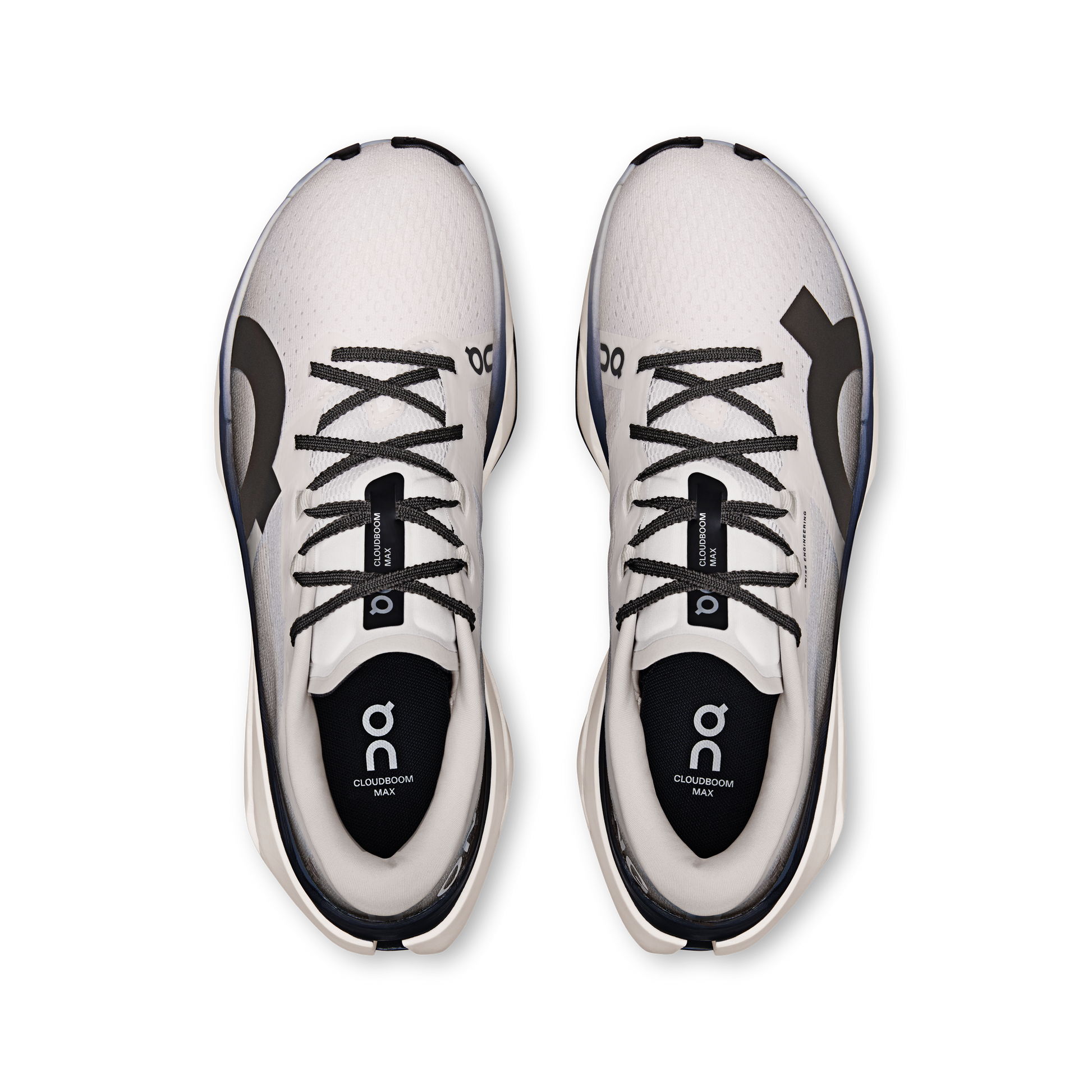 On Cloudboom Max White Black