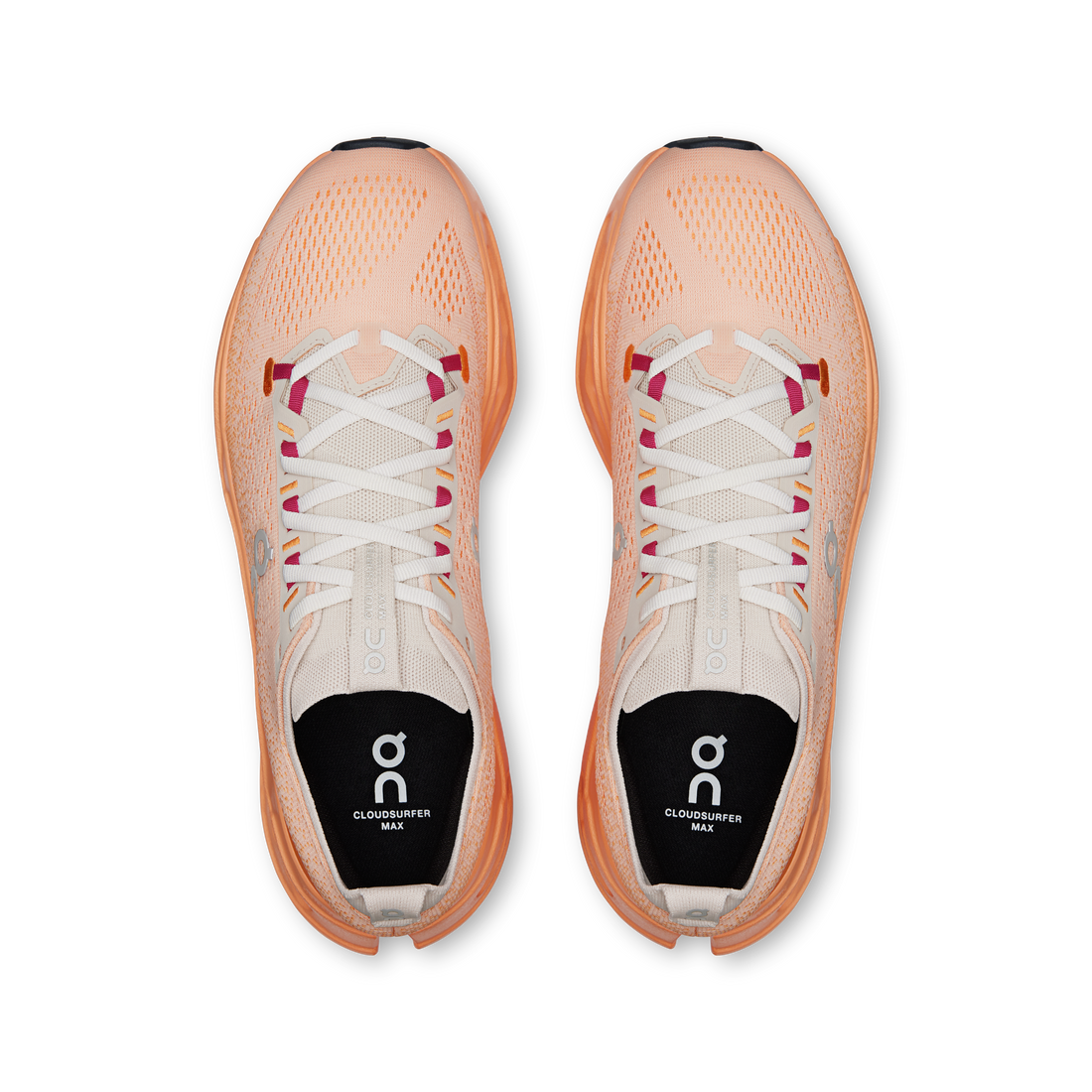 On Cloudsurfer Max Pearl Tangerine