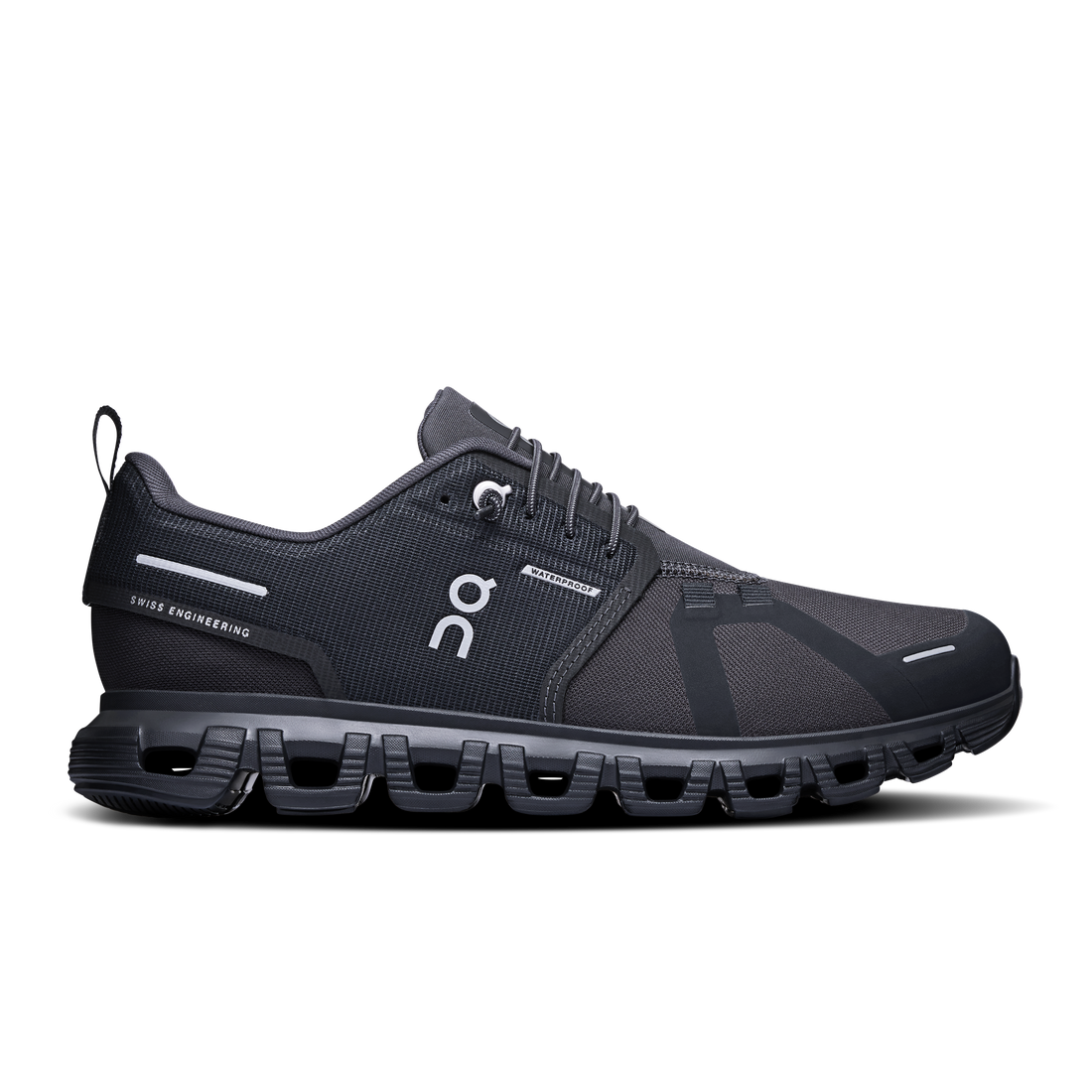 On Cloud 6 Waterproof Black Black (Women'S)