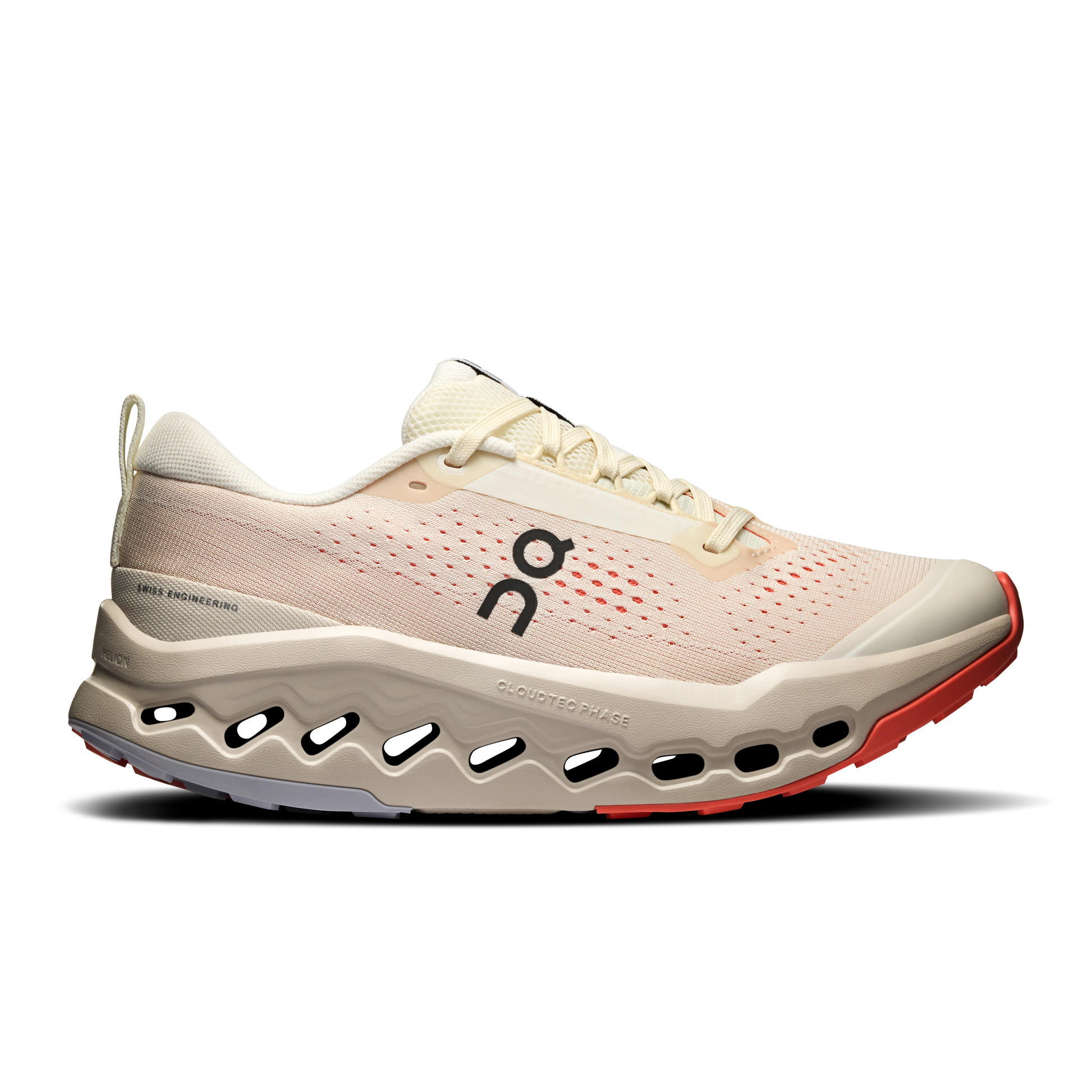 On Cloudsurfer Trail 2 Ivory Salmon (Women'S)