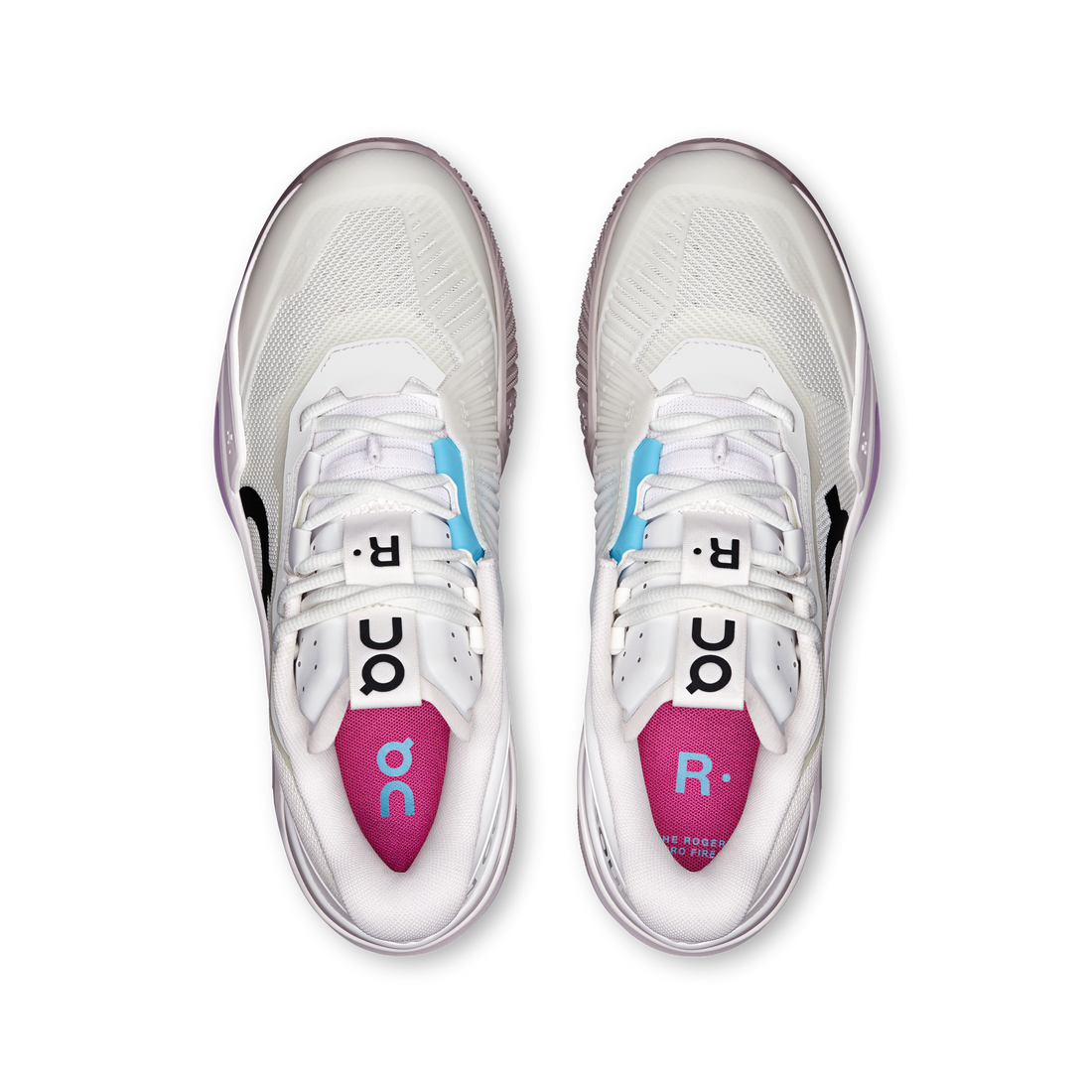 On The Roger Pro Fire White Pink