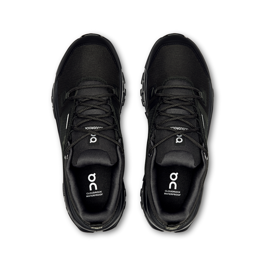 On Cloudrock Low Waterproof Black Black (Women'S)