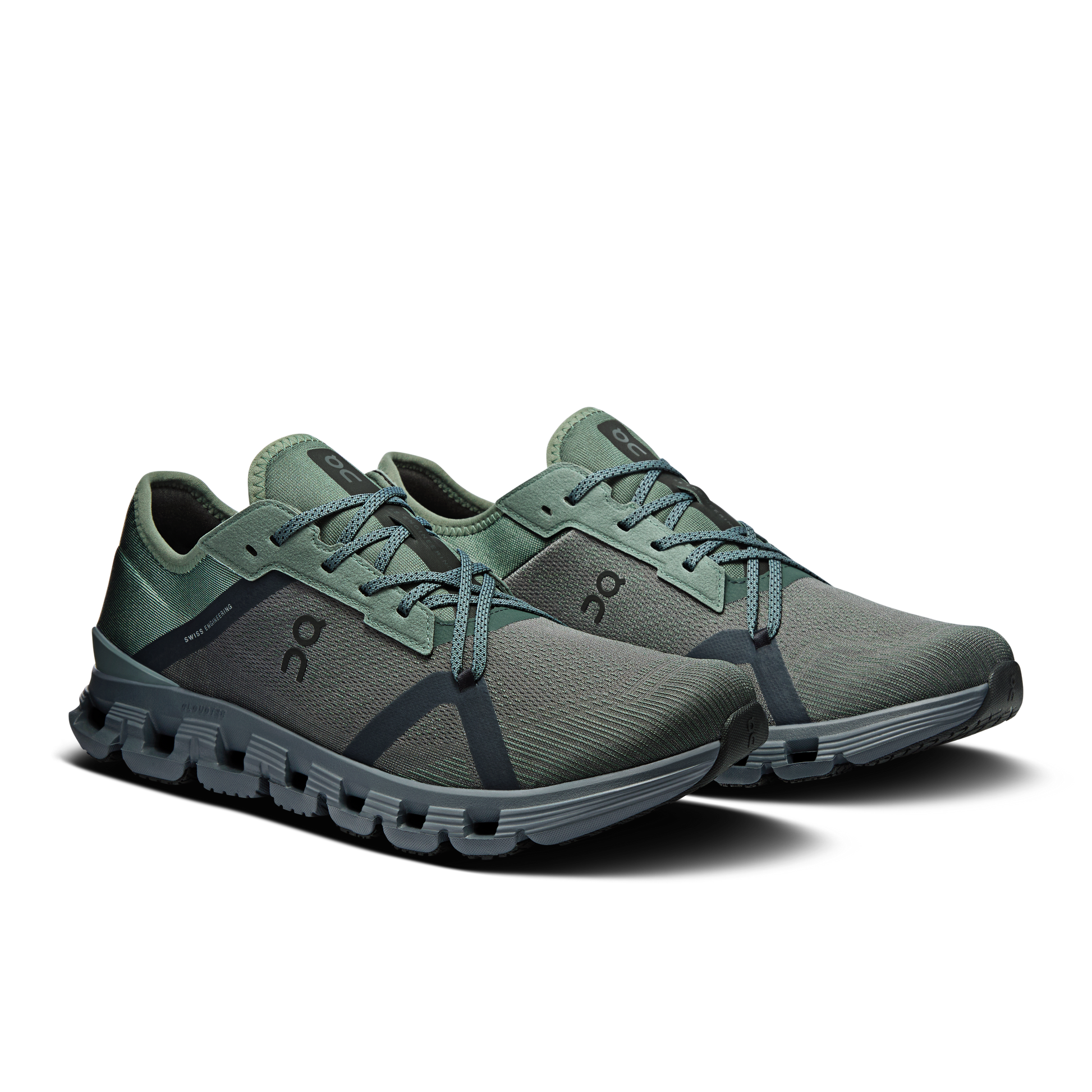 On Cloud X 4 Ad Olive Stone