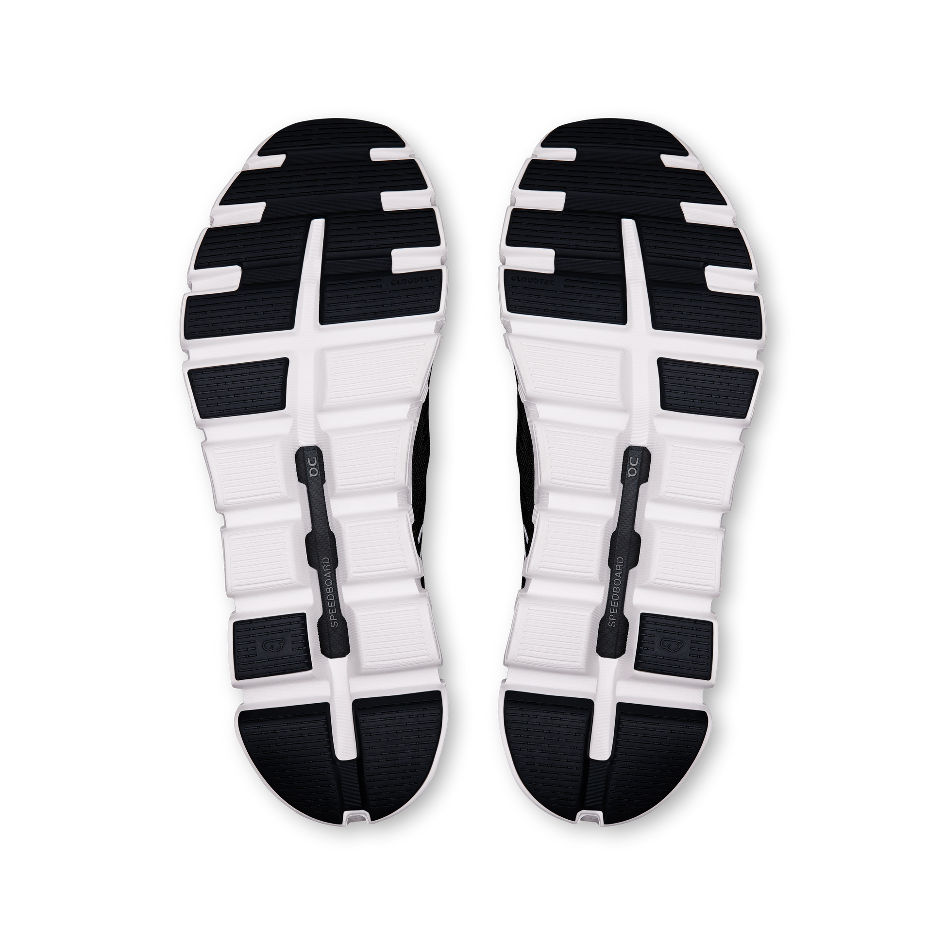 On Cloud 6 Coast Black White