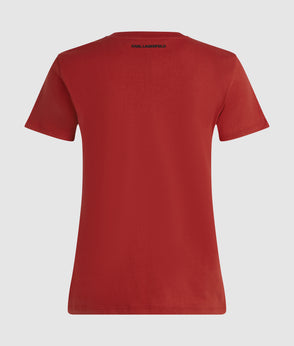 KarlLagerfeld Ikon All-Over-Print Tote Bag Black