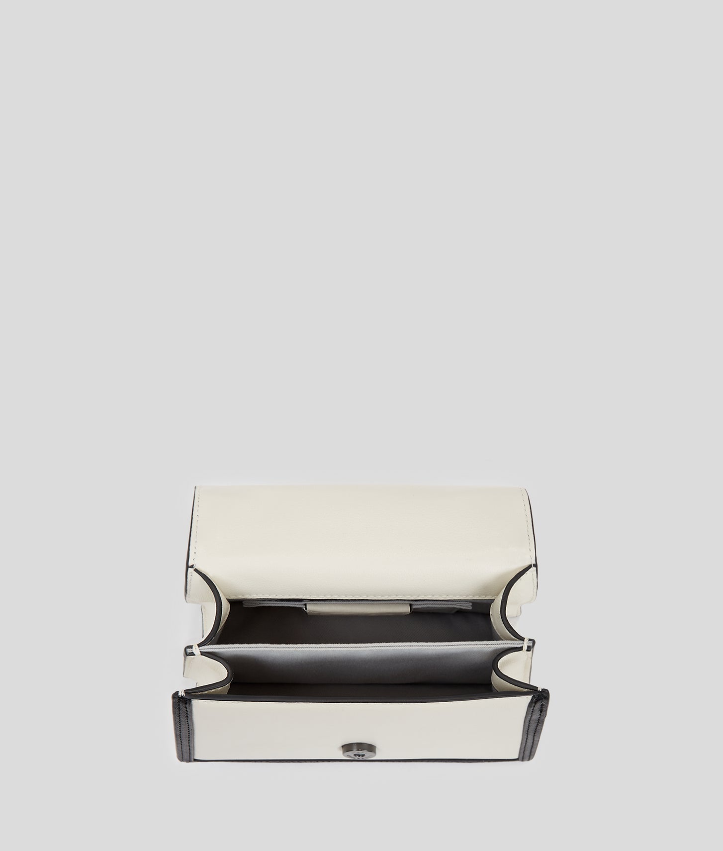 KarlLagerfeld Ksignature Small Crossbody Bag White/Black