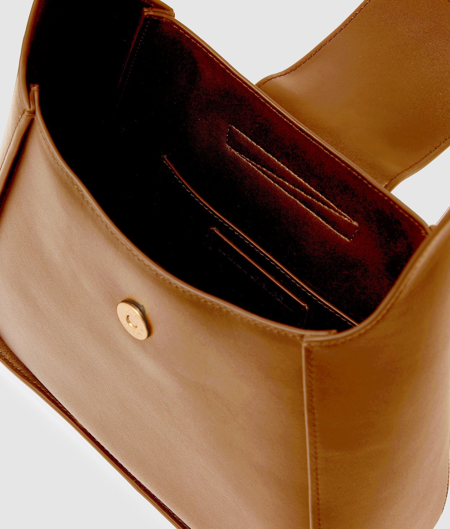 KarlLagerfeld Ksignature Hobo Bag Caramel