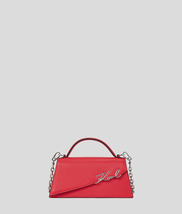 KarlLagerfeld Ksignature Slim Crossbody Bag Hibiscus