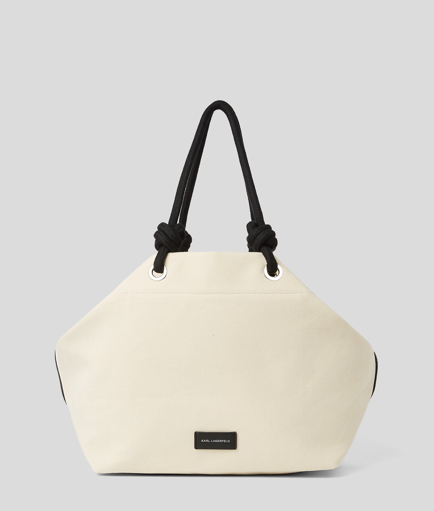 KarlLagerfeld Hotel Karl Beach Tote Bag Natural