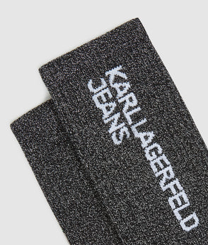 KarlLagerfeld Logo Nylon Backpack Black