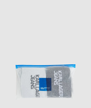 KarlLagerfeld Logo Nylon Backpack Black