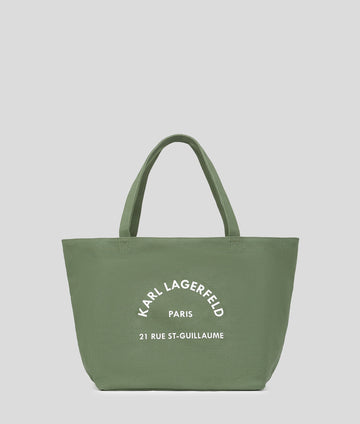 KarlLagerfeld Rue St-Guillaume Shopper Oil Green