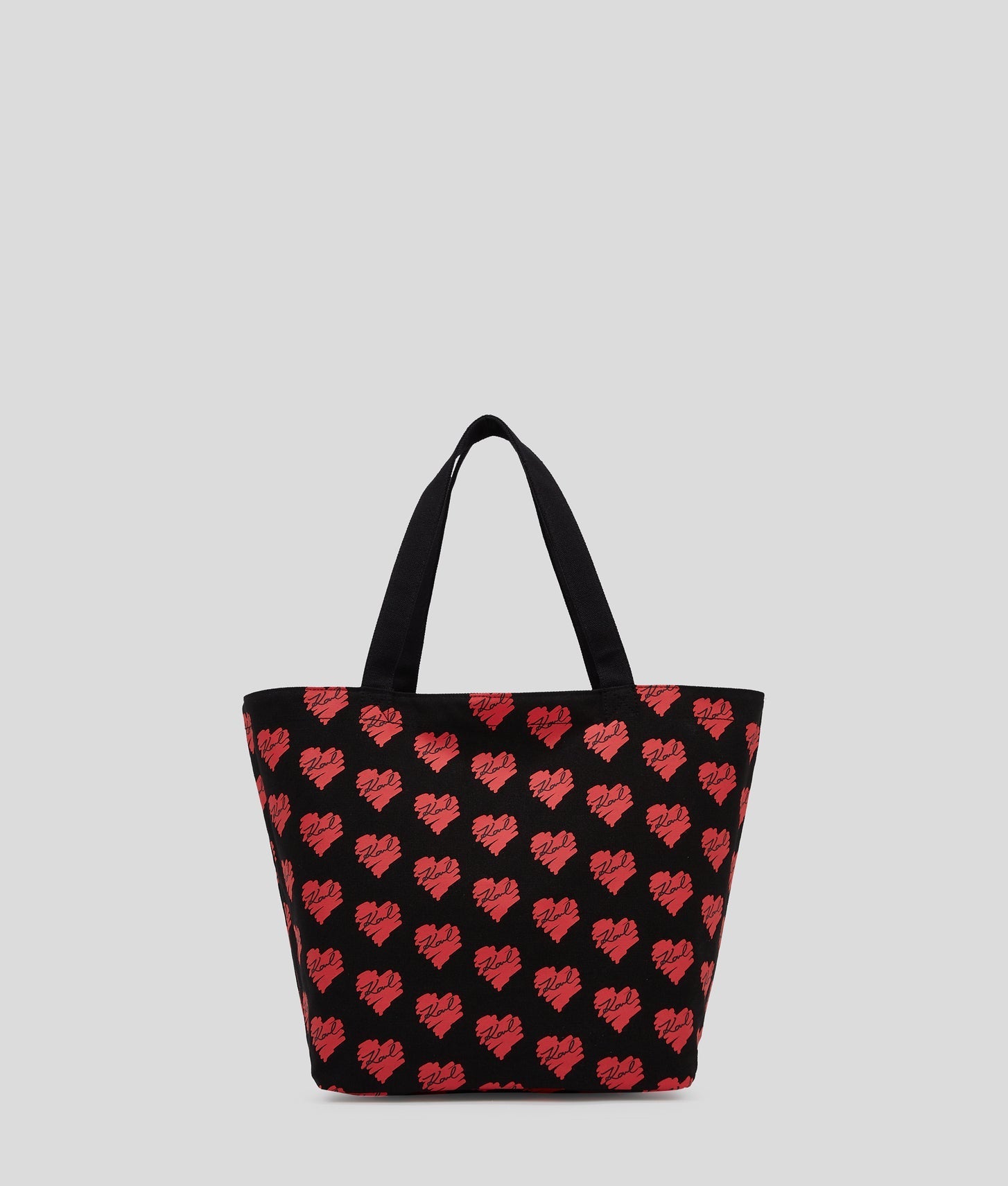KarlLagerfeld Kheart Reversible Shopper Black