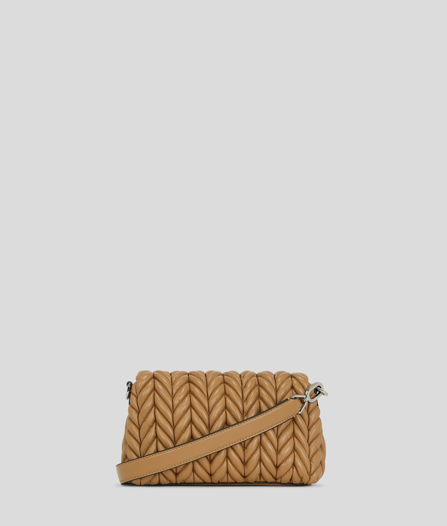 KarlLagerfeld Kweave Crossbody Bag Caramel