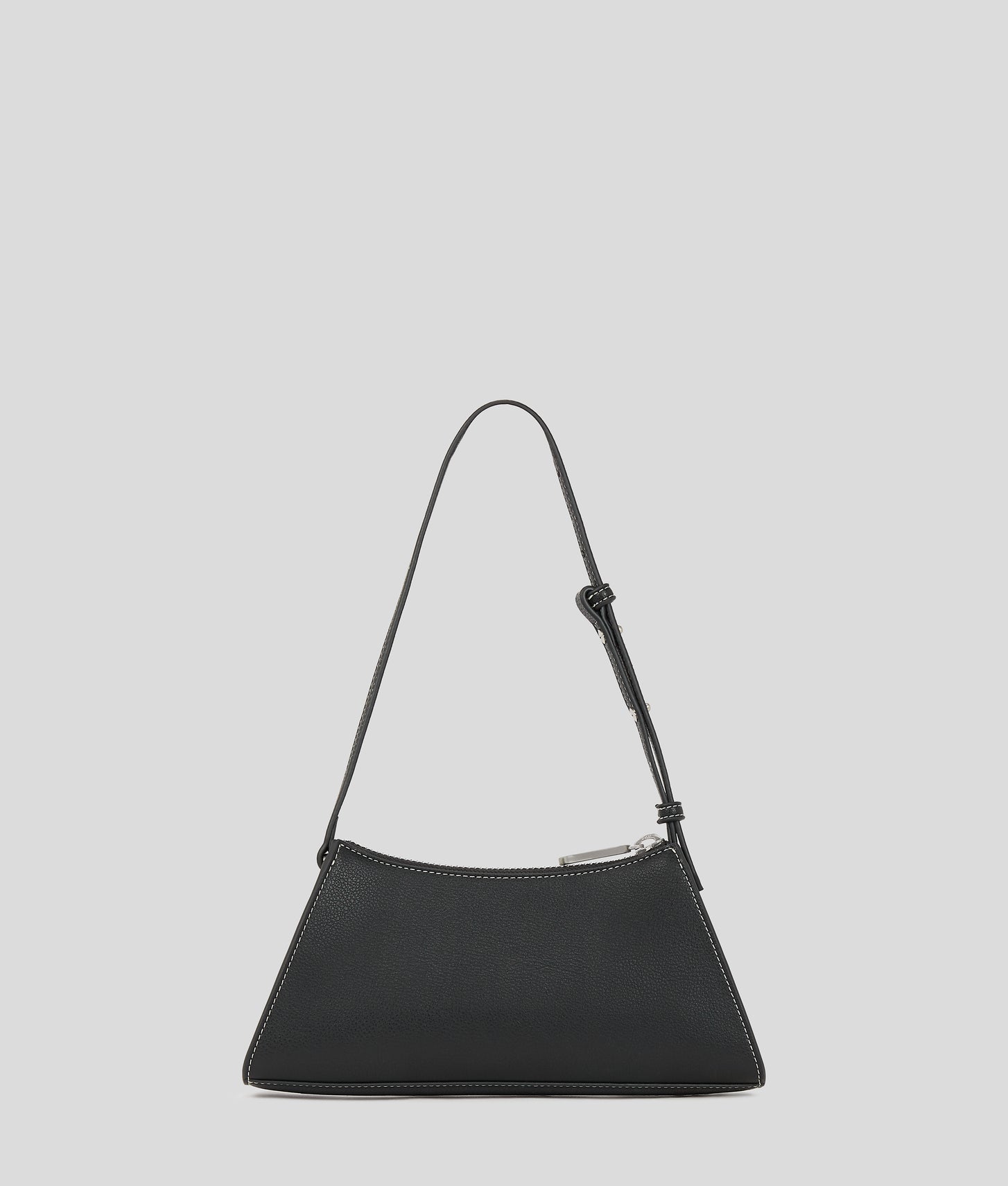 KarlLagerfeld Metal Logo Small Shoulder Bag Black