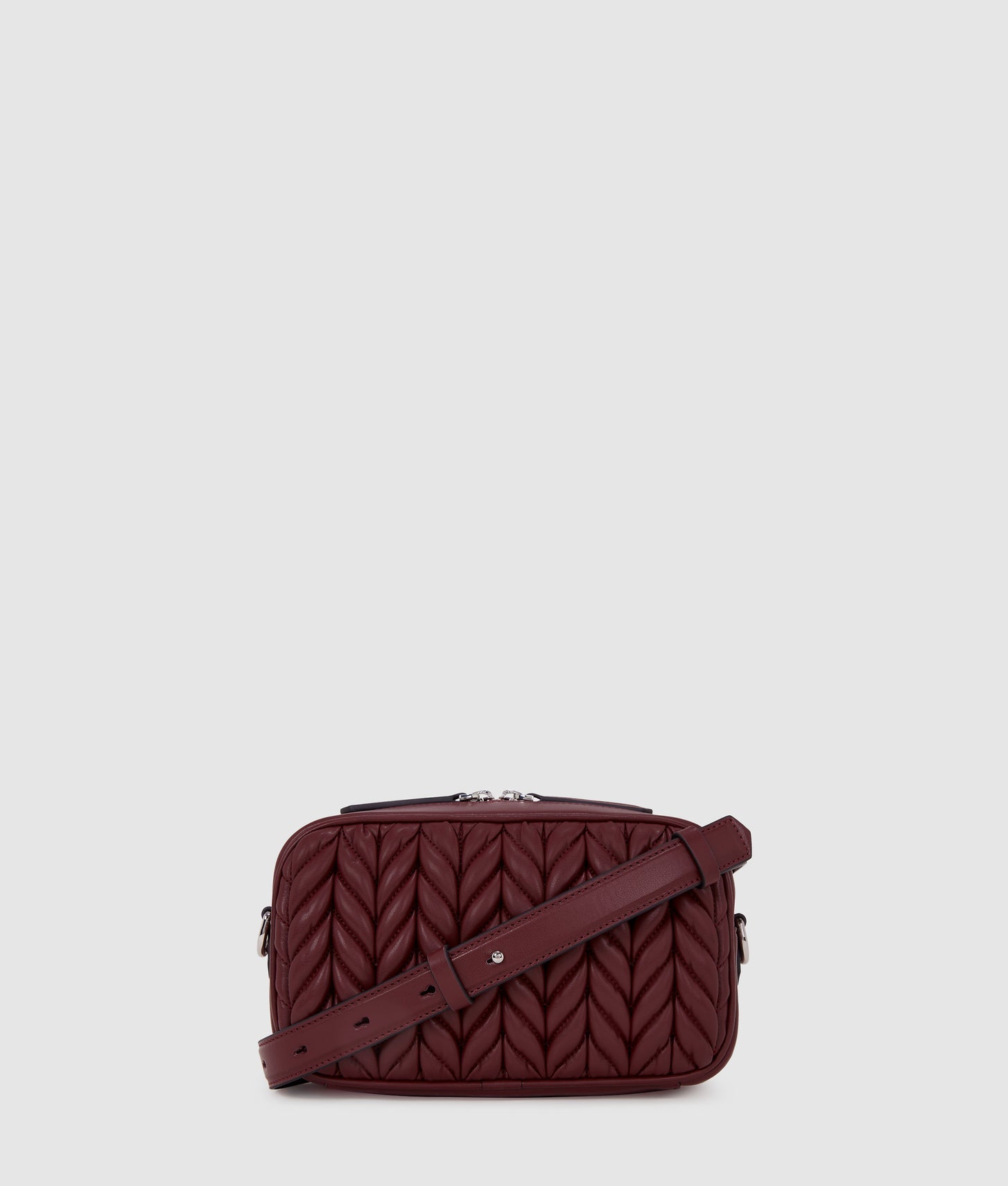 KarlLagerfeld Kweave Camera Bag Windsor Wine