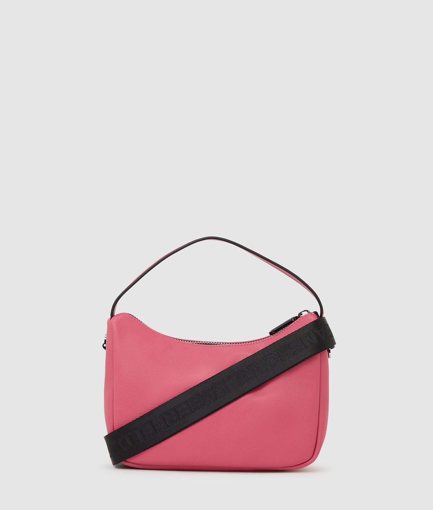 KarlLagerfeld Klj Box Logo Soft Mini Hobo Bag Slate Rose