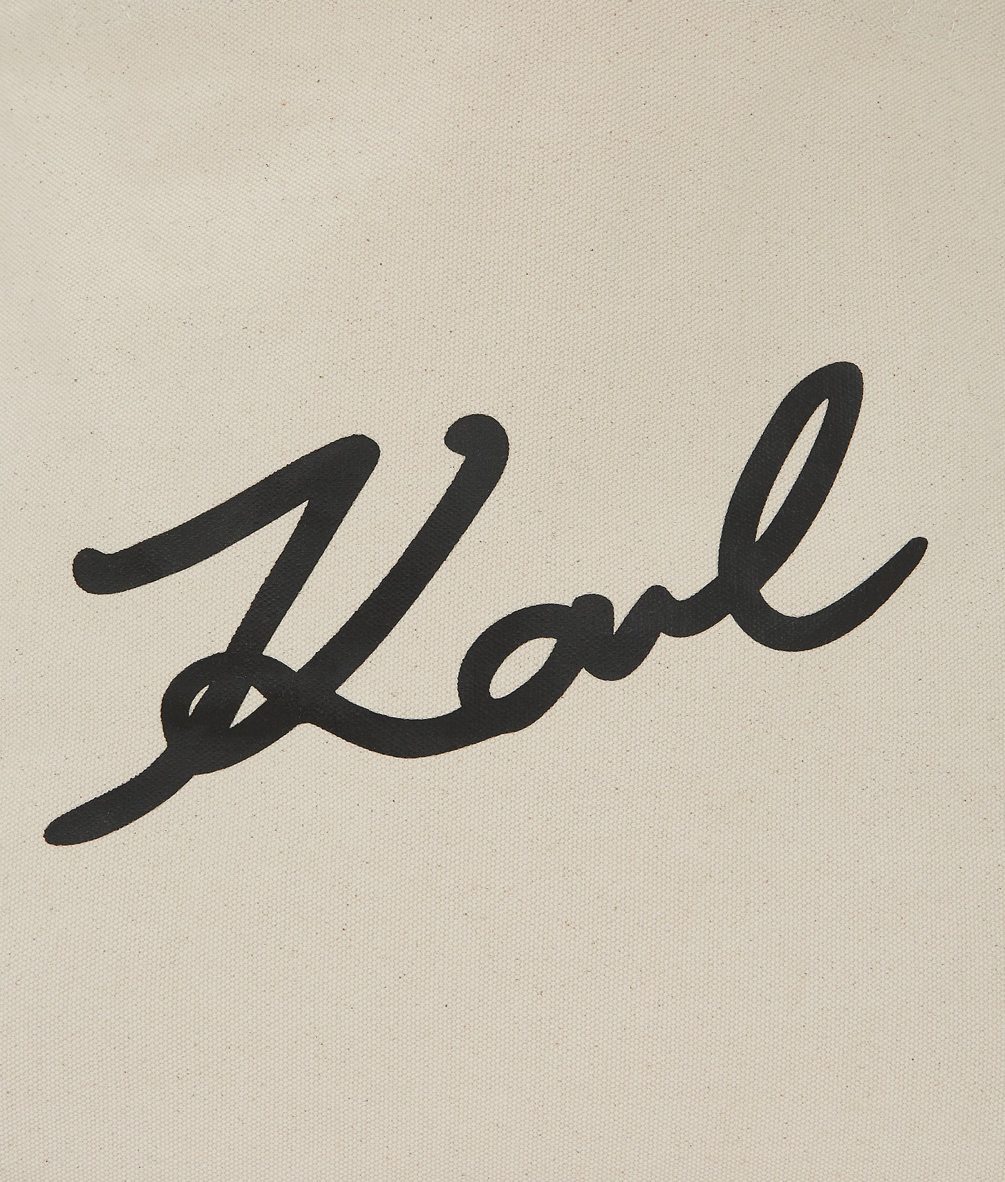 KarlLagerfeld Ksignature Shopper Natural