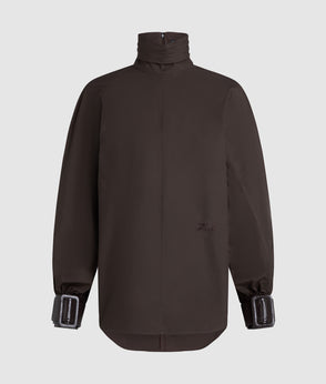 KarlLagerfeld Ksignature Studs Crossbody Pouch Black-Nickel