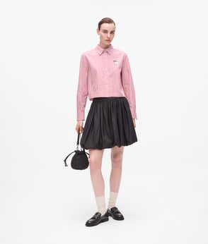 KarlLagerfeld Ikon Pebble Crossbody Bag Dark Tan
