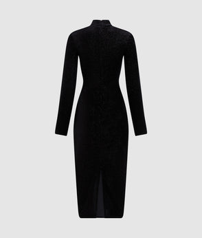 KarlLagerfeld Rue St-Guillaume Mini Rhinestone Tote Bag Black Embellishment