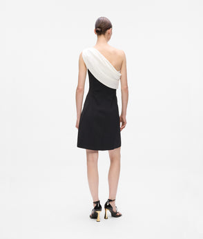 KarlLagerfeld Knova Small Crossbody Bag Black/White