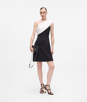 KarlLagerfeld Knova Small Crossbody Bag White/Black