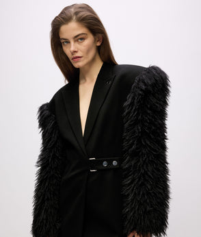 KarlLagerfeld Kstudio Clutch Bag Black-Nickel