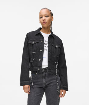 KarlLagerfeld Puffy Shoulder Bag Black