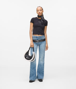 KarlLagerfeld Western Shoulder Bag Black